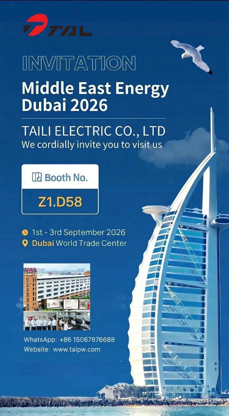 Dybt forankret i krafttransmission og -distribution viser TAILI solid styrke i Middle East Energy Dubai 2026
