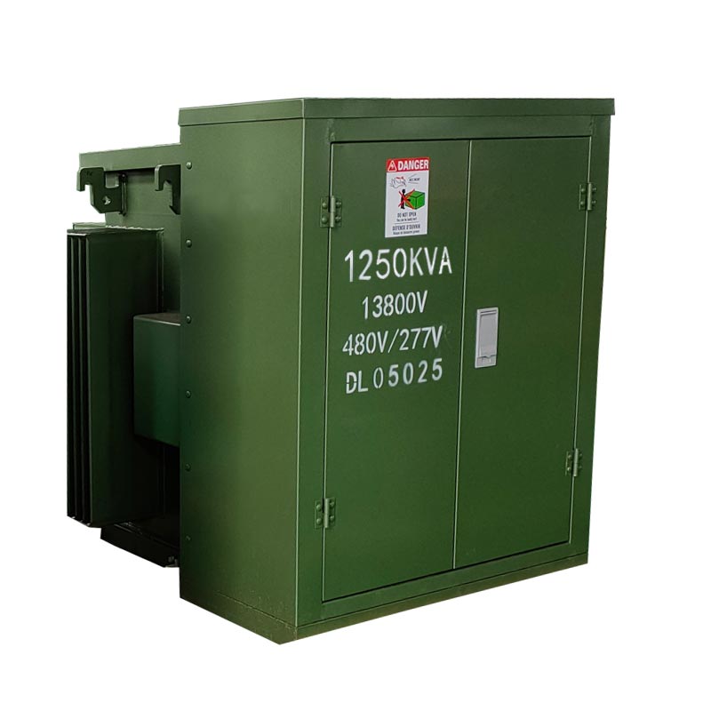 Trefaset padmonteret transformer